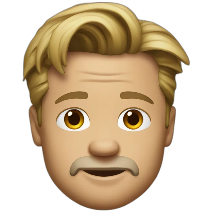 Brad pitt emoji