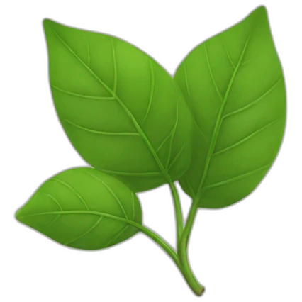 feuille emoji