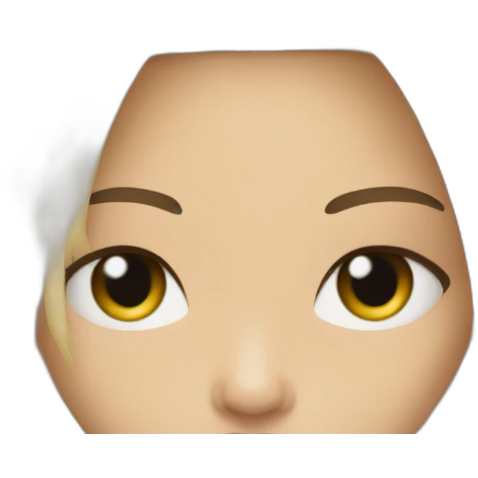 a blond version of kendall jenner emoji
