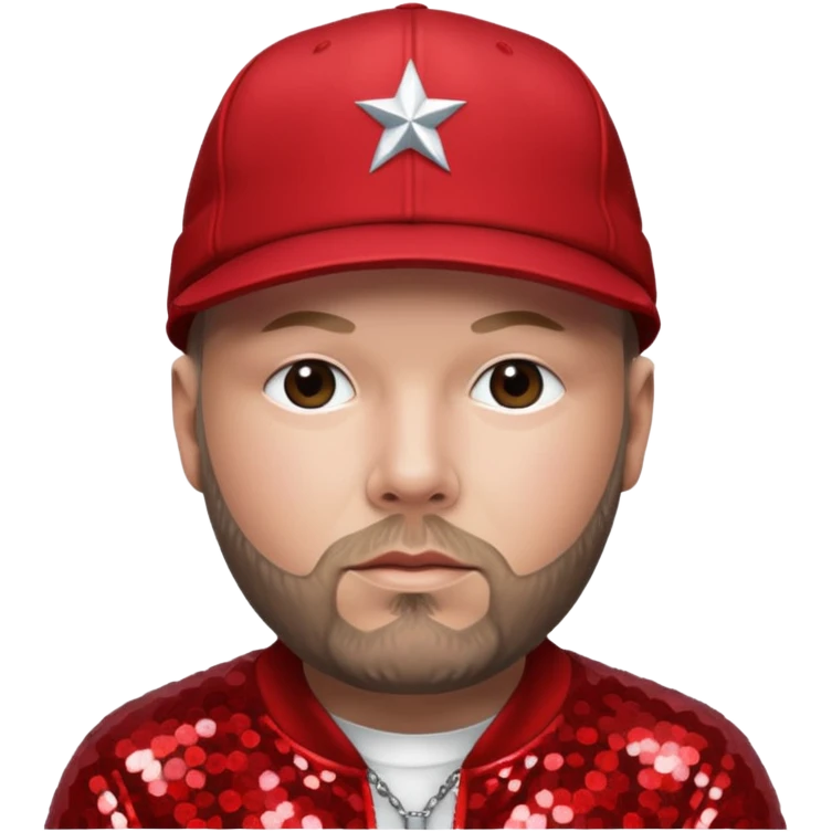 Fred Durst with red sequin outfit emoji