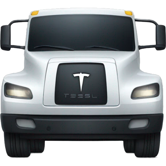 Tesla truck emoji
