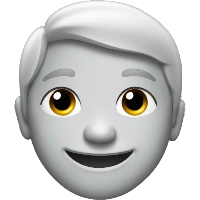 Smiling face with a mix of smirk emoji
