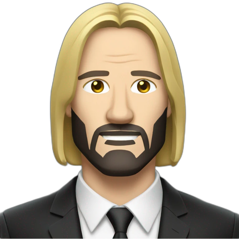 john wick blond emoji