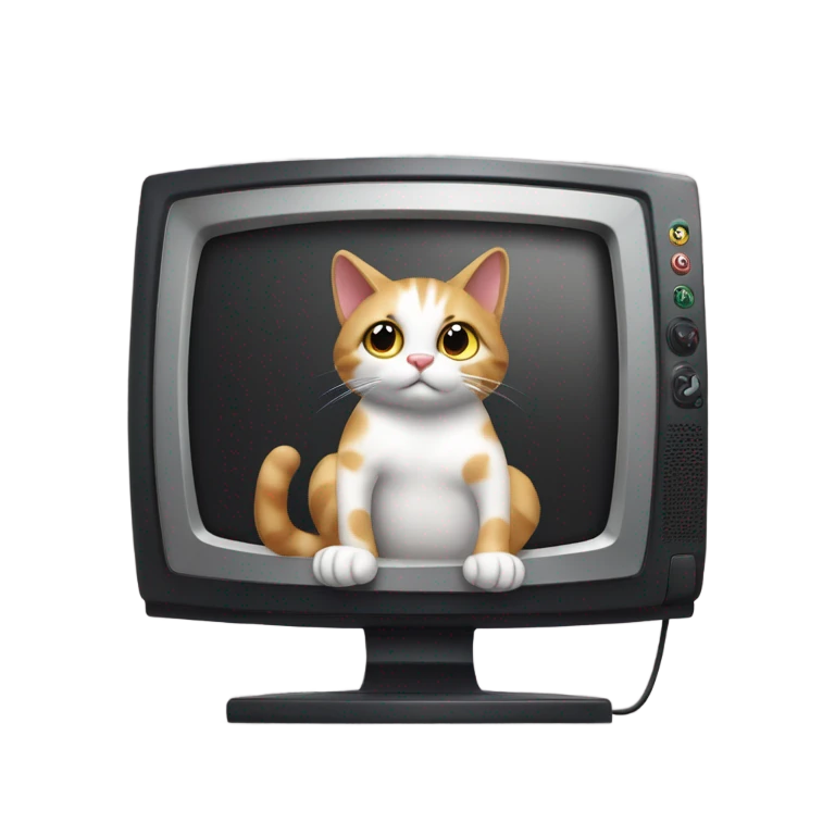 Cat playing video games  emoji