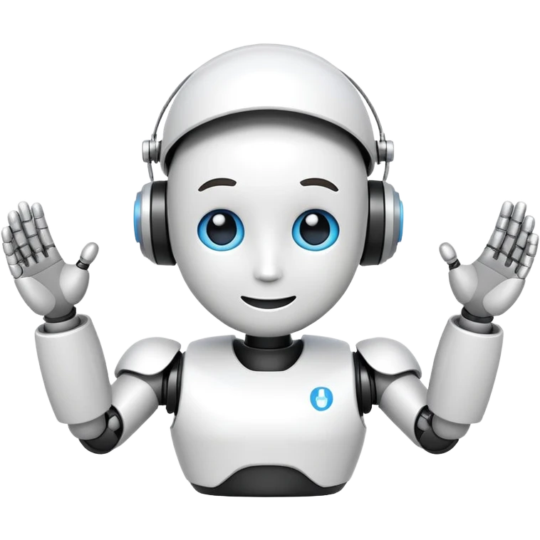 ai advisor human bot emoji FOR CAREER ADVICE emoji