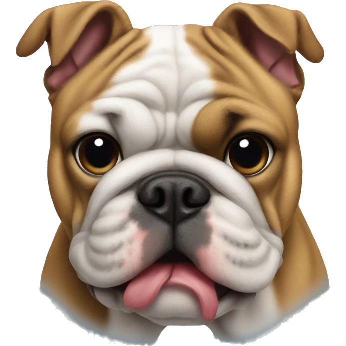 bulldog and france flag emoji