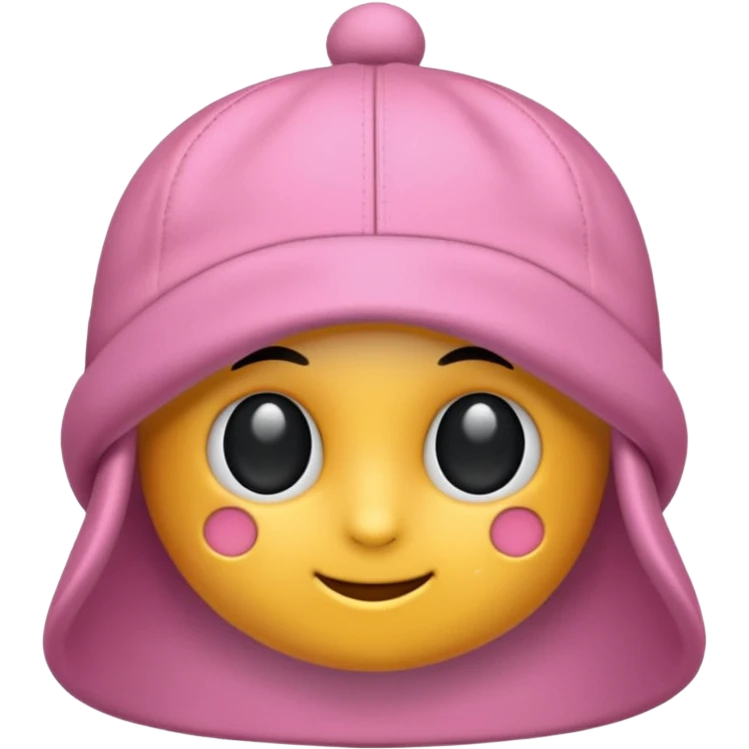 gorro egresado color rosa emoji