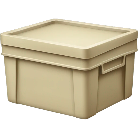 stackable plastic box euro norm emoji