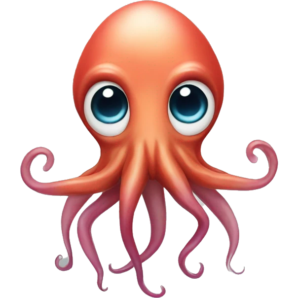 squid with heart emoji