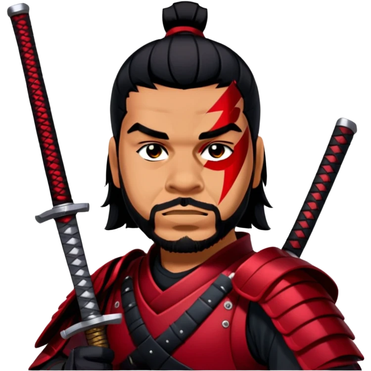Fierce Samurai emoji
