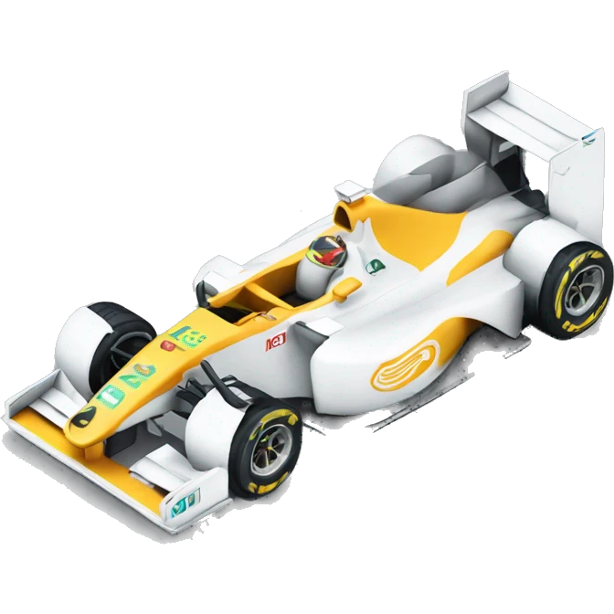 Carro de formula 1 emoji