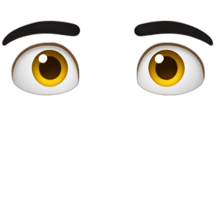 The rock eyebrow emoji