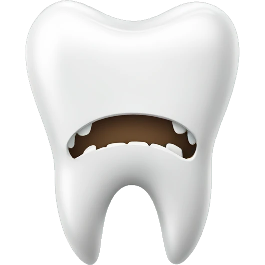 Tooth with a brace on it emoji