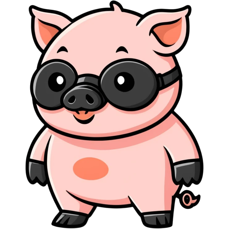Bdsm pig emoji