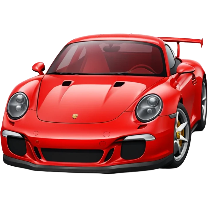 Porsche gt red emoji