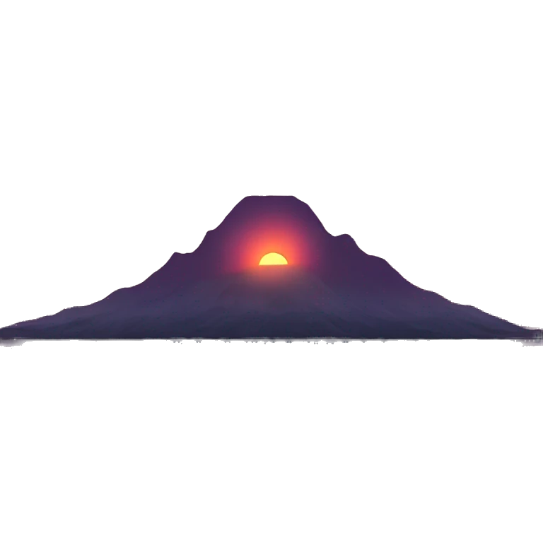 Sunset emoji
