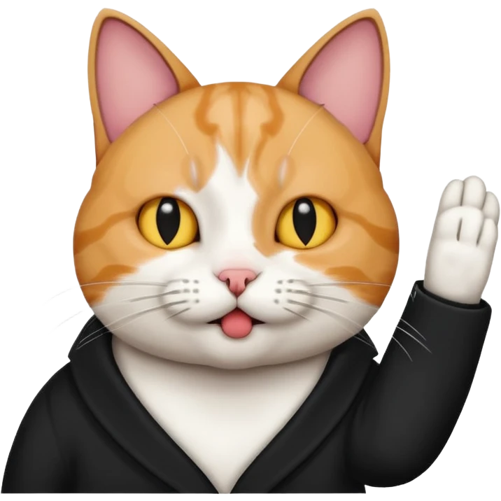 cat naughty nosepicking emoji