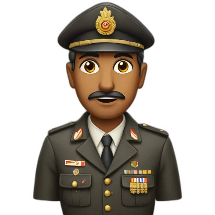 fascist indian man emoji