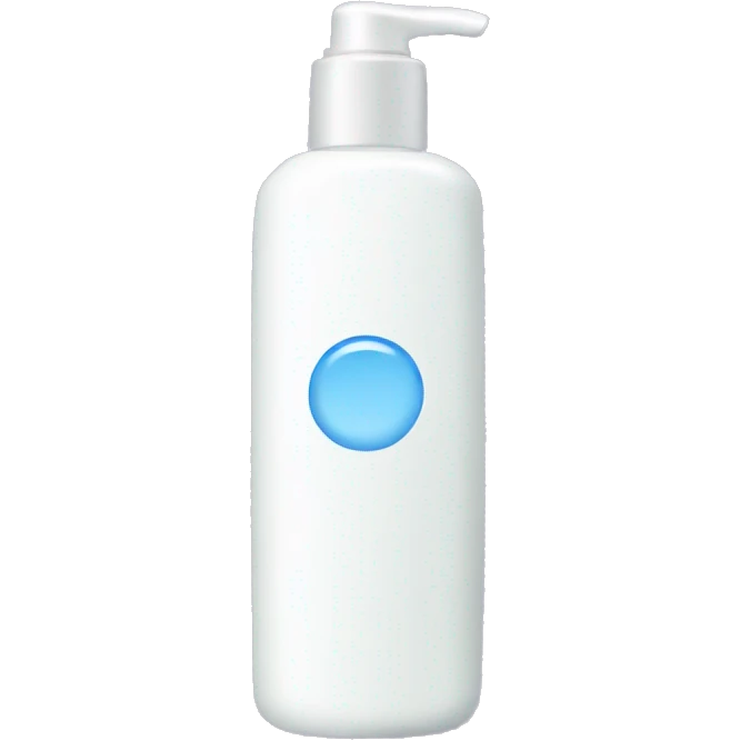 Bottle of moisturiser  emoji