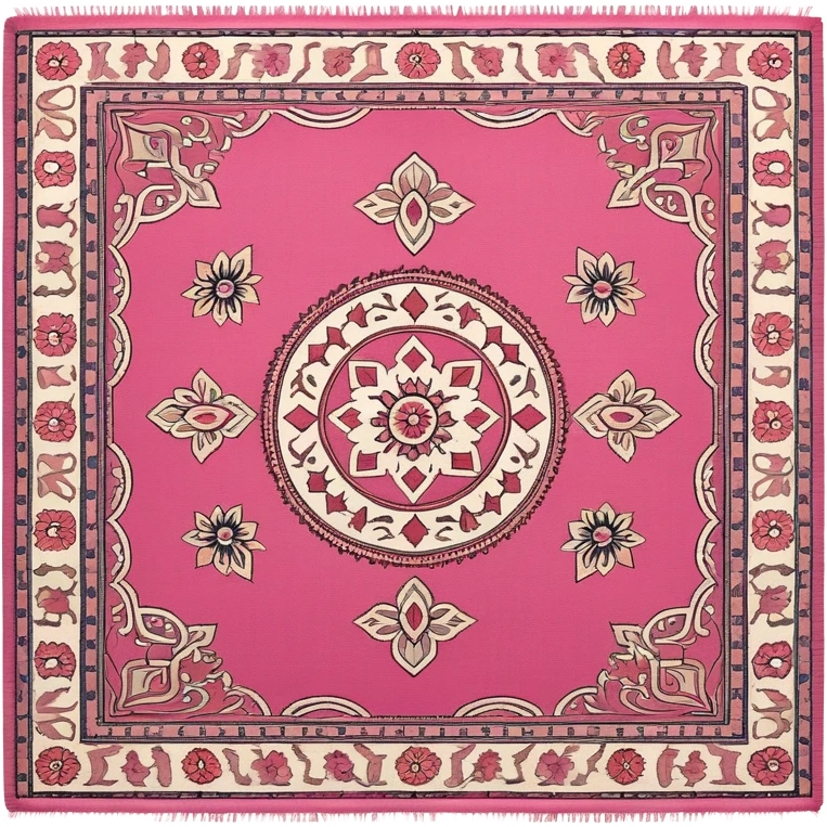 pink oriental rug emoji