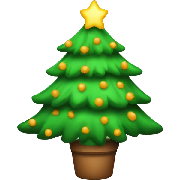 Sapin bougie emoji