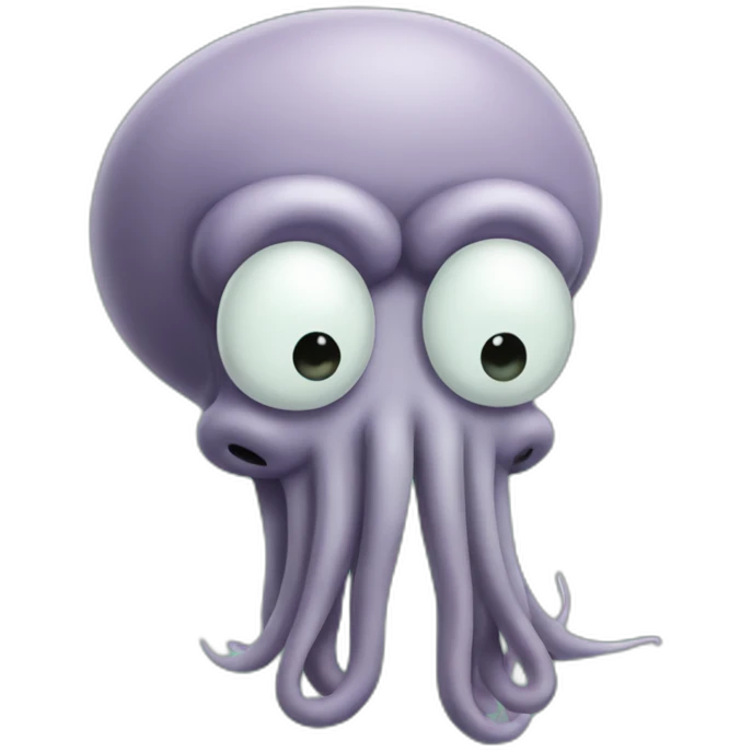 Squidward Tentacles emoji