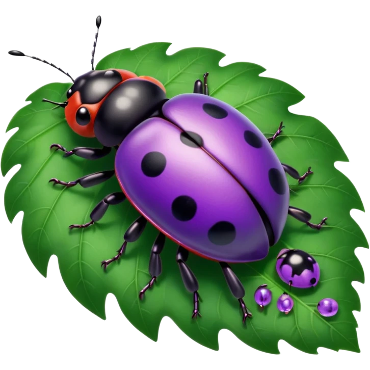 purple lady bug on leaf
























































 emoji