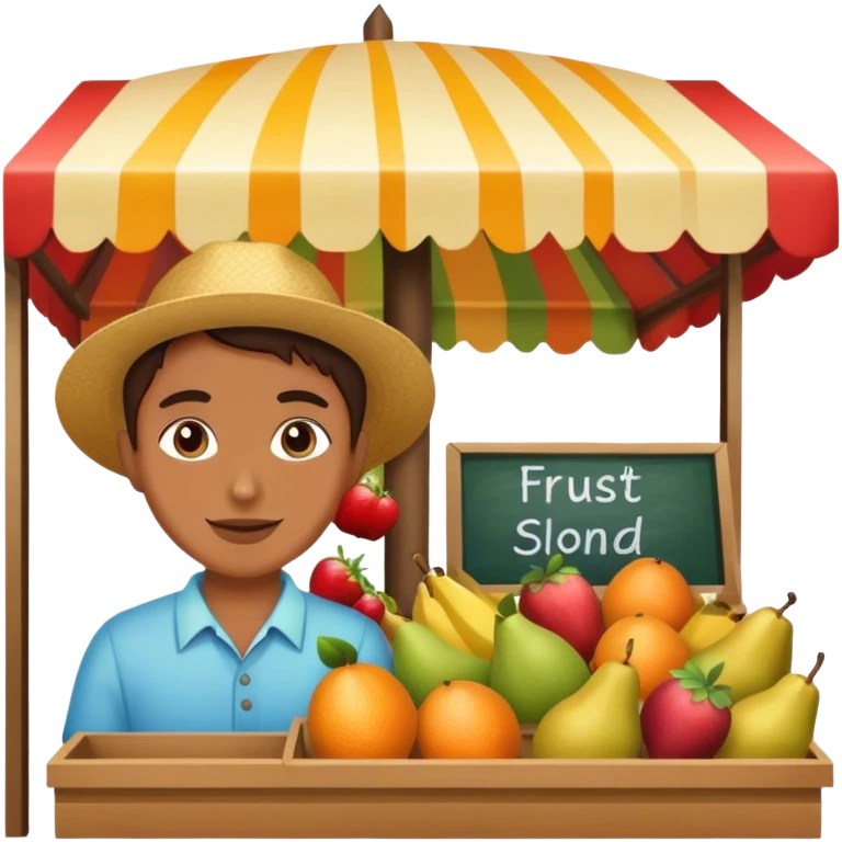 Fruit boa tarde emoji
