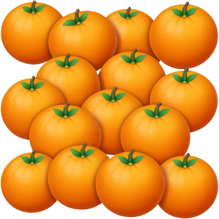 Orange aesthetic emoji