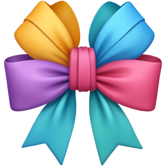 flowers with a bow emoji