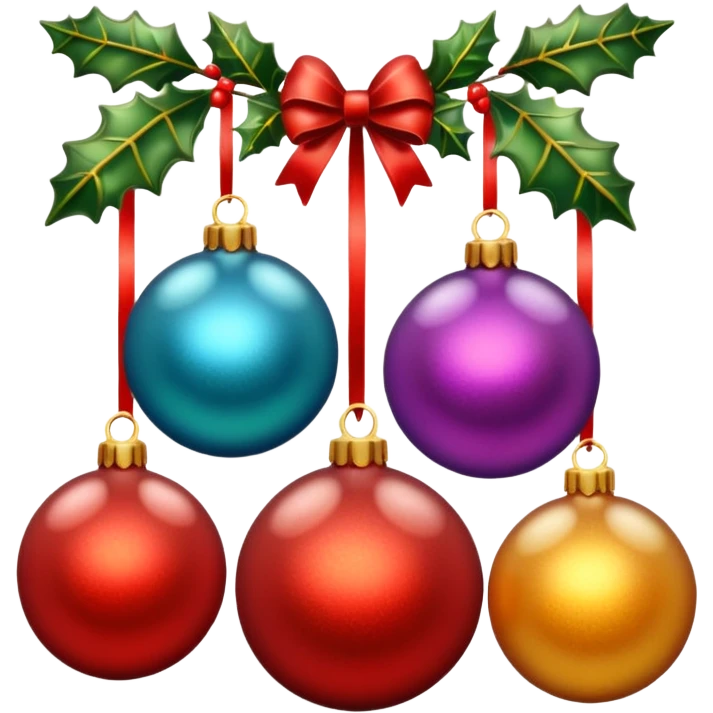 aesthetic christmas decore emoji