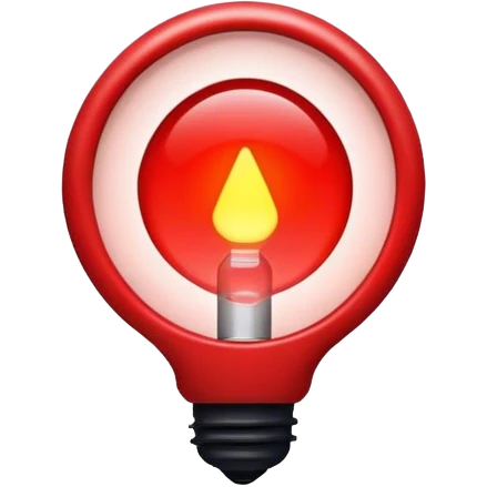 red light emoji
