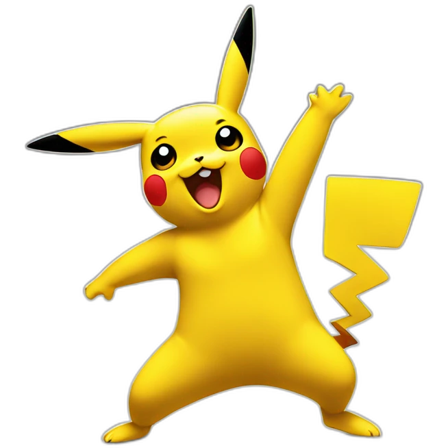 pikachu dancing emoji