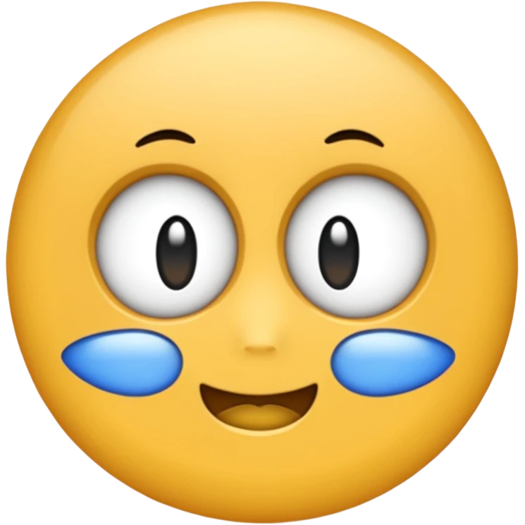 青いキューブにX emoji