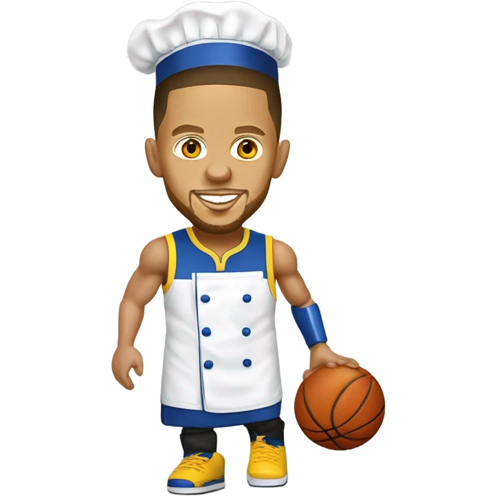 stephen curry play basketball as Chef-style Chef-costume Stephen Curry – Chef Curry  emoji