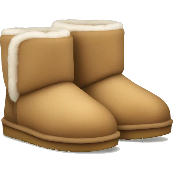 cute ugg slippers emoji