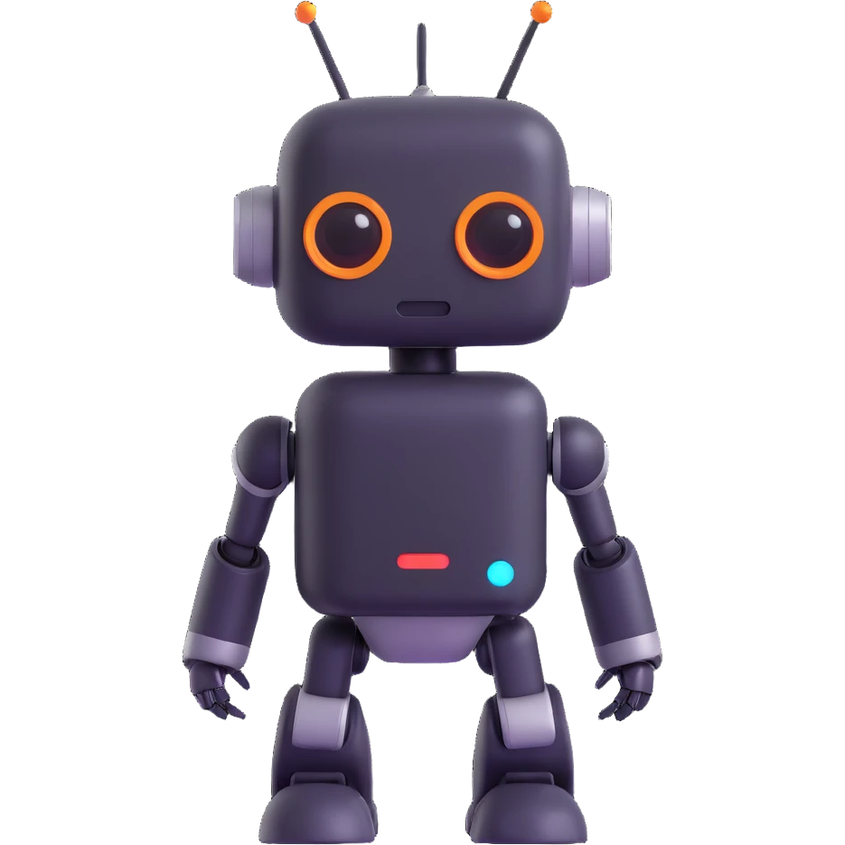 cute robot emoji