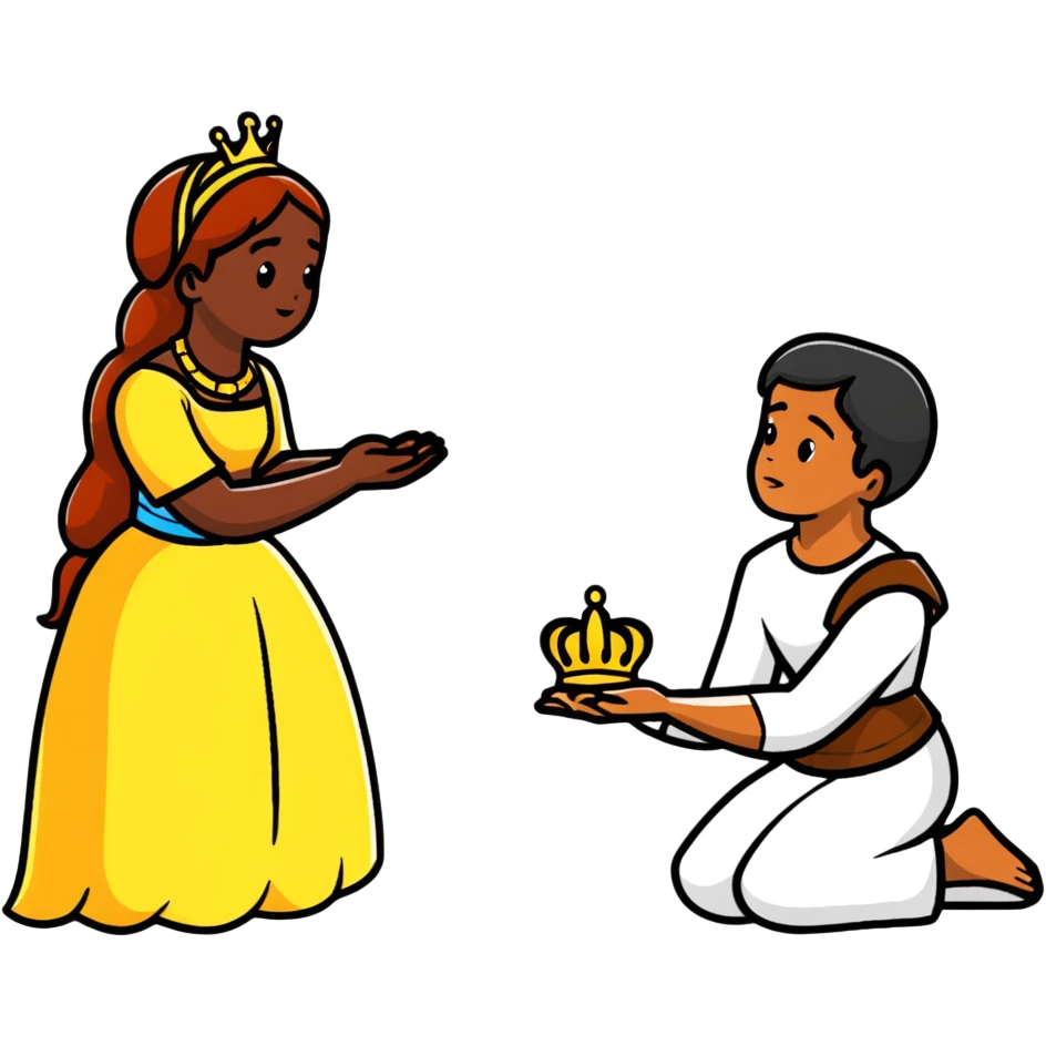 Slave begging too princess  emoji