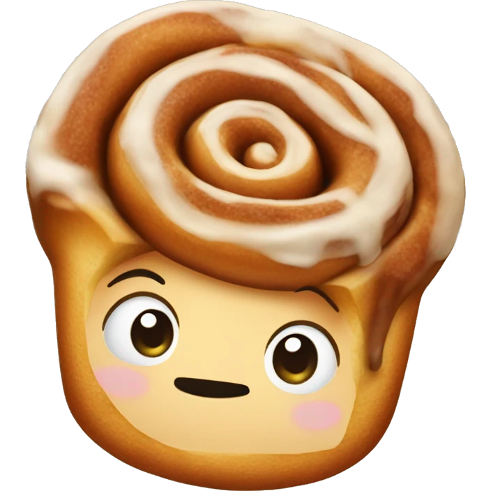 cinnamon bun emoji