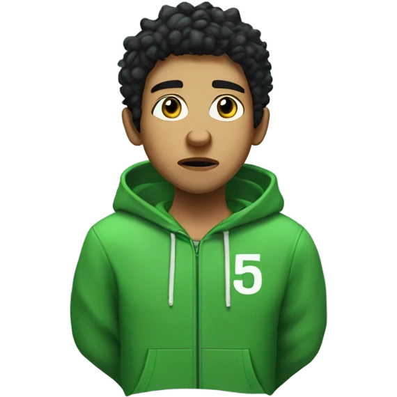 Squid games and guy number 456 emoji