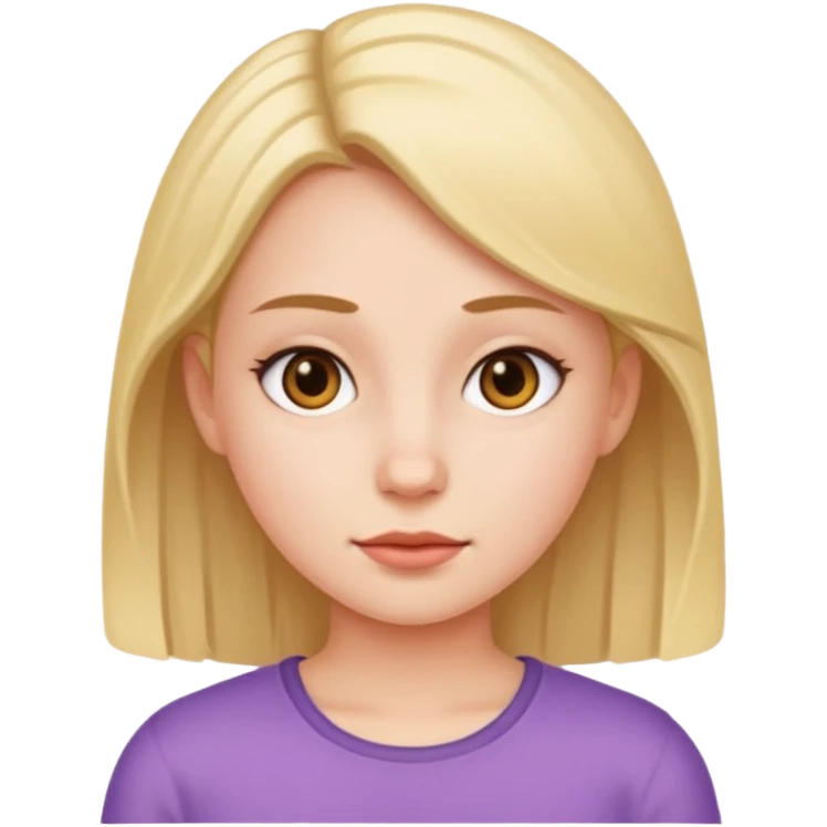 Girl with out outfit  emoji