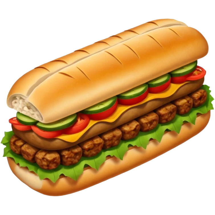 make me a kebab in bread

 emoji