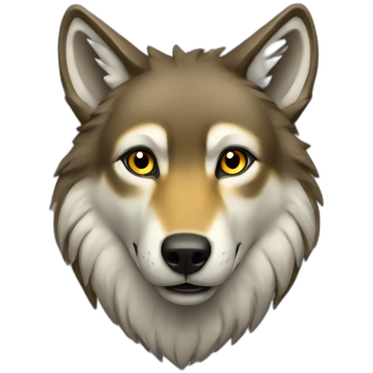 A Brazilian Wolf emoji