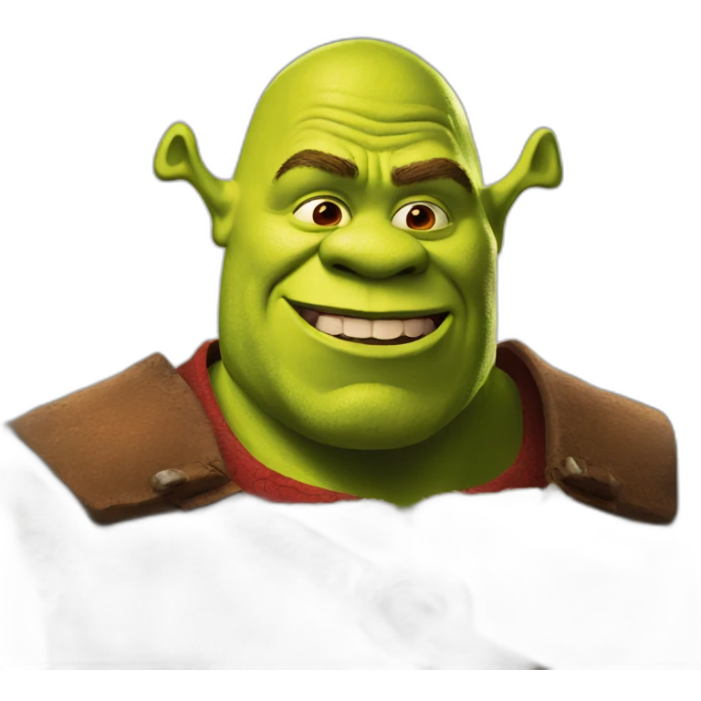 red-shrek emoji