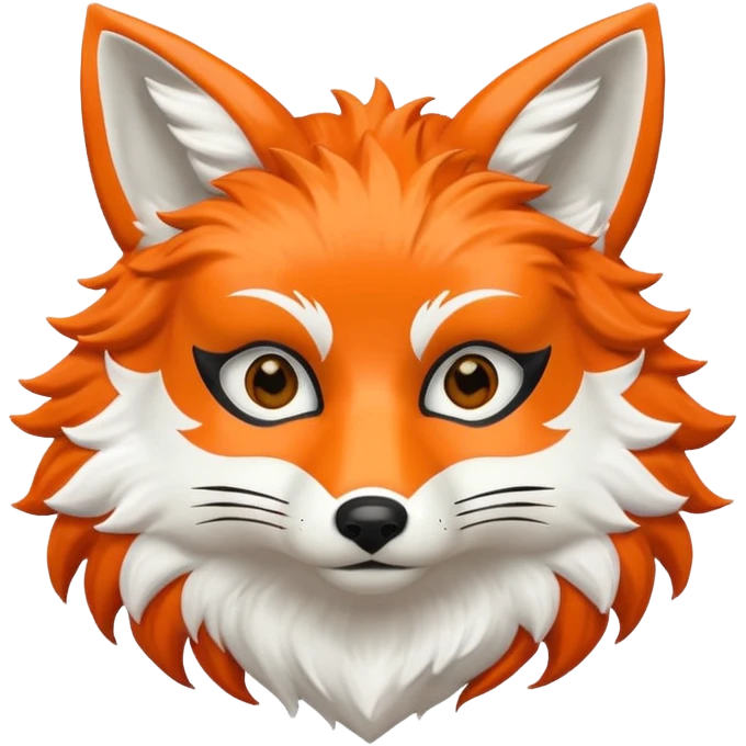Fox mask emoji emoji