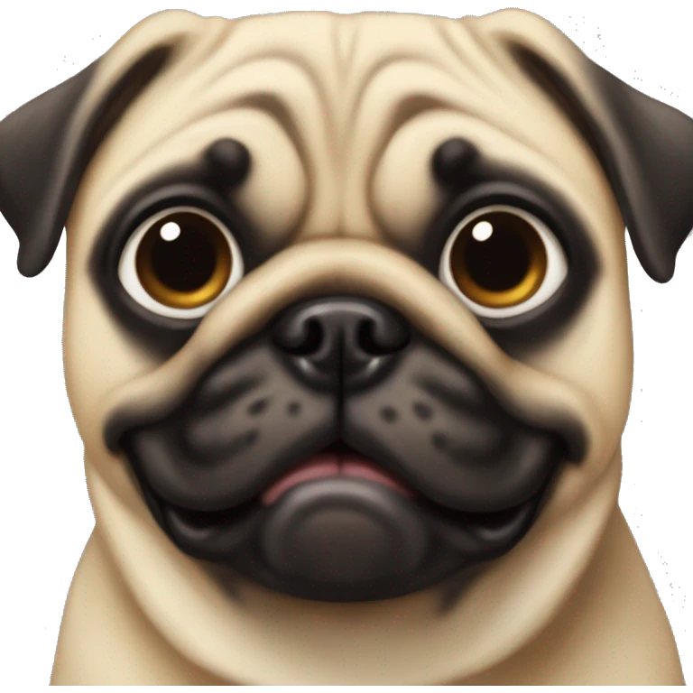Perro pug emoji