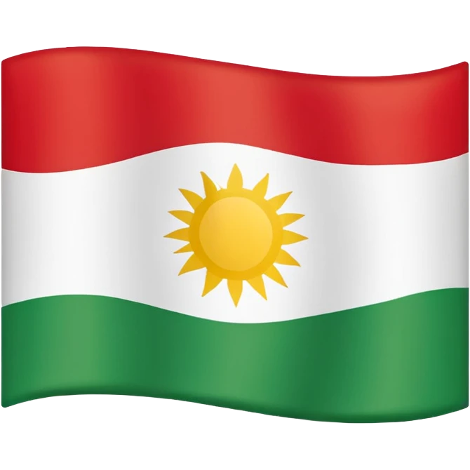kurdistan flag emoji