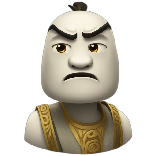 Lord Shen from kung fu panda emoji