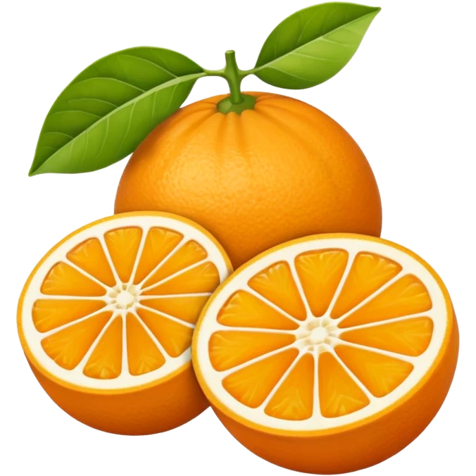 Bergamot sliced emoji