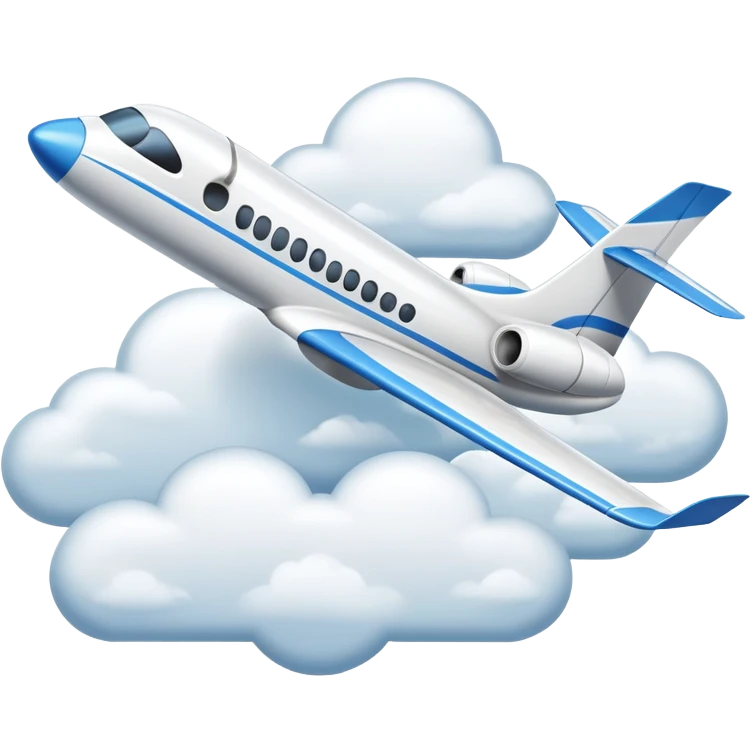 An icon featuring a remote-controlled model airplane soaring through the sky and clouds, with a detailed transmitter in the foreground. The sky is clear with motion lines showing flight. Transparent background emphasizes the precision, creativity, and joy of aeromodelling as a sport. emoji